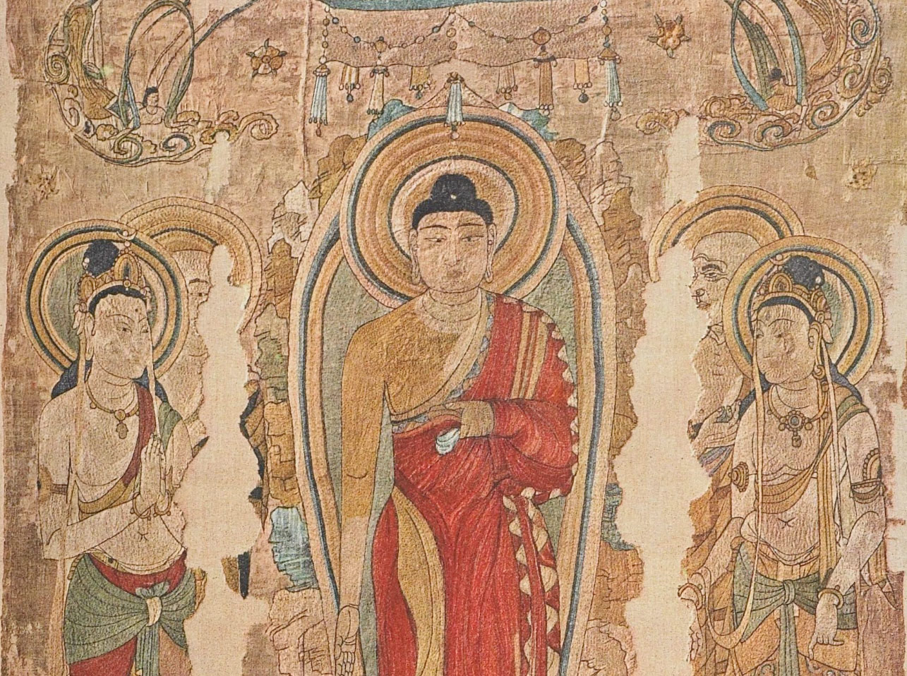 The Thousand Buddhas, buddhist paintings from the cave-temples of tun-huang on the western frontier of china