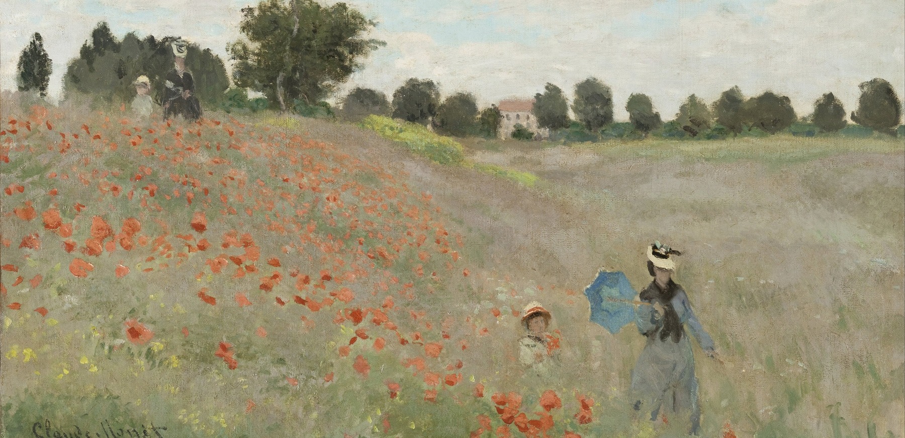 Poppy Field (1881) by Claude Mone