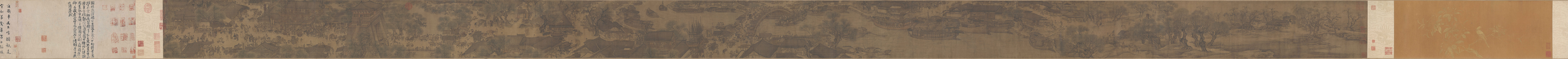 Along The River During The Qingming Festival Full