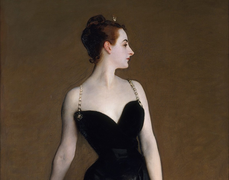  Madame X (Madame Pierre Gautreau) (1884) by John Singer Sargent