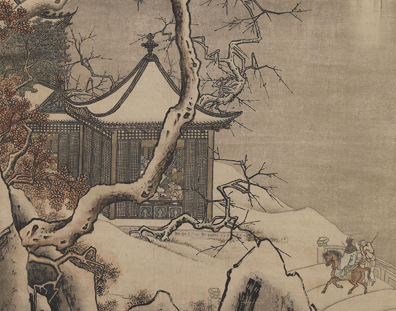 Snow Scenery Scroll. Song Dynasty. Ma Yuan