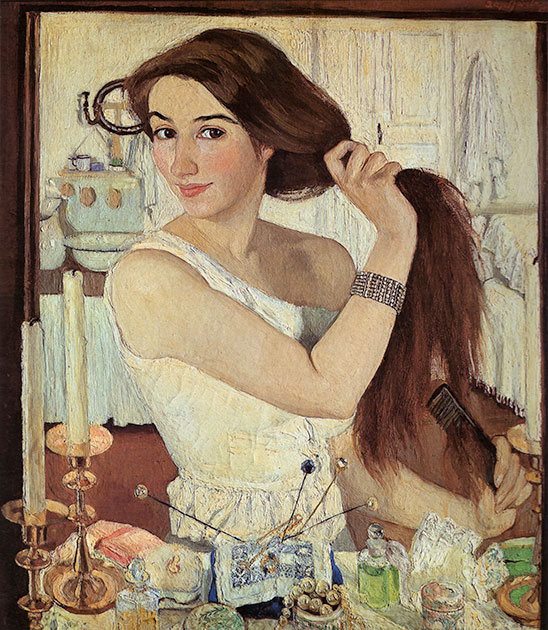 Self-Portrait at the Dressing Table: Zinaida Serebriakova’s Timeless Ode to Feminine Grace