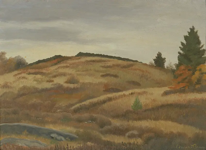 Autumn Fields (ca. 1926-1934) by Edward Bruce
