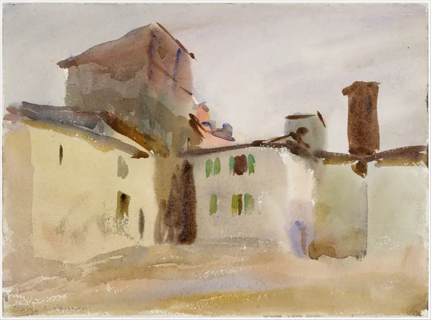 Borgo San Lorenzo (circa 1910) by John Singer Sargent