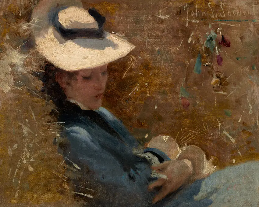 Resting (C. 1875) by John Singer Sargent