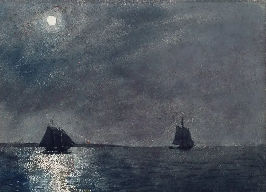 Eastern Point Light by Winslow Homer