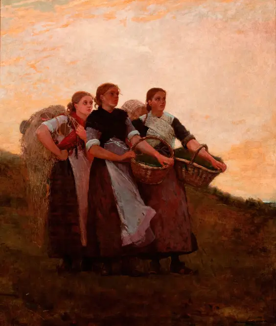 Hark! The Lark (1882) by Winslow Homer
