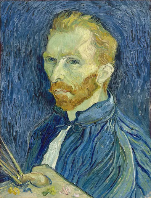 Self-Portrait (1889) by Vincent van Gogh