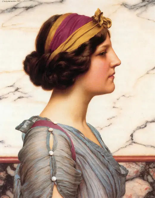 Megilla (1921) by John William Godward