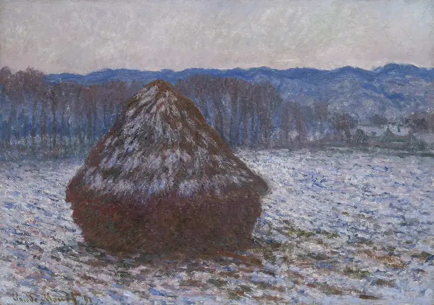 Stack of Wheat (1890) by Claude Monet