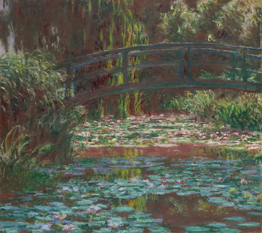 Water Lily Pond (1900) by Claude Monet