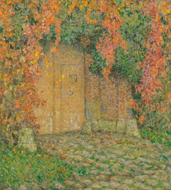 Le Portail (1923) by Henri Le Sidaner