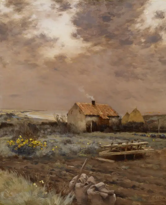 Landscape (c. 1880) by Jean Charles Cazin