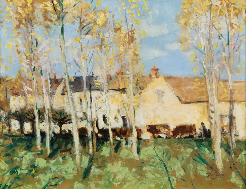 Misy Sur Yonne by Pierre-Eugène Montézin