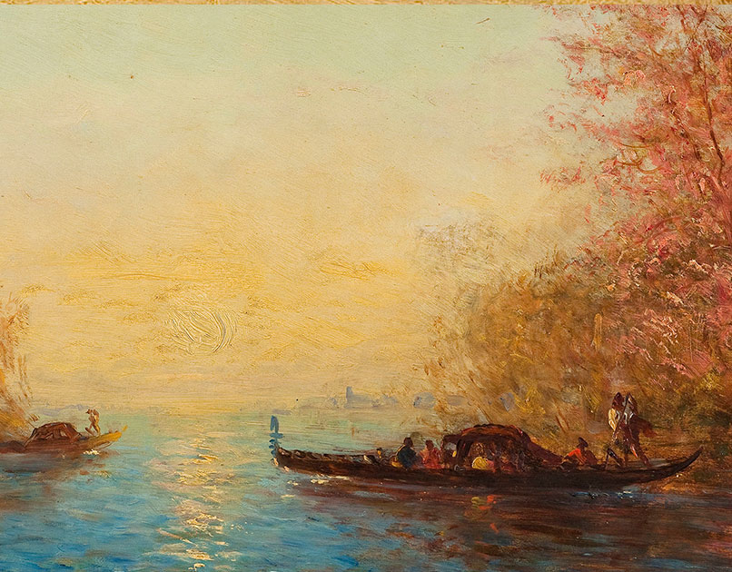 Fusine, Environs De Venise (1870-1890)