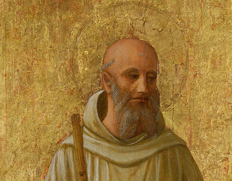 Saint Romuald (c. 1440) by Fra Angelico
