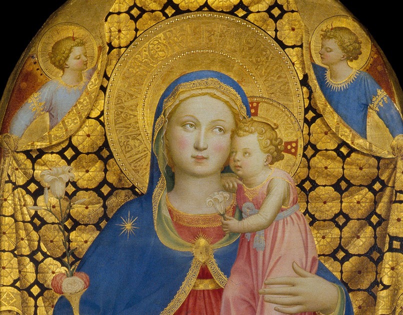 Virgin of Humility (1433~1435) by Fra Angelico