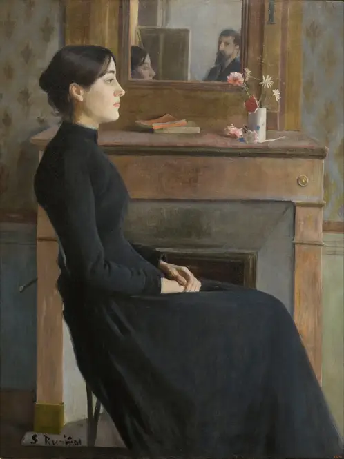 Female Figure (1894) by Santiago Rusiñol