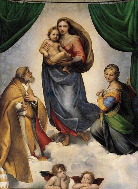 The Sistine Madonna (1512~1513) by Raphael