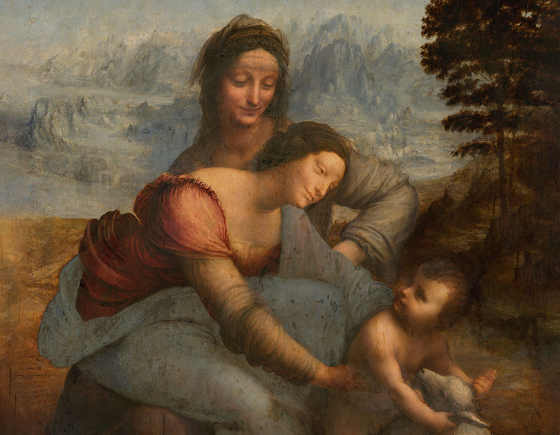The Virgin and Child with St. Anne (1500-1513) by Leonardo da Vinci
